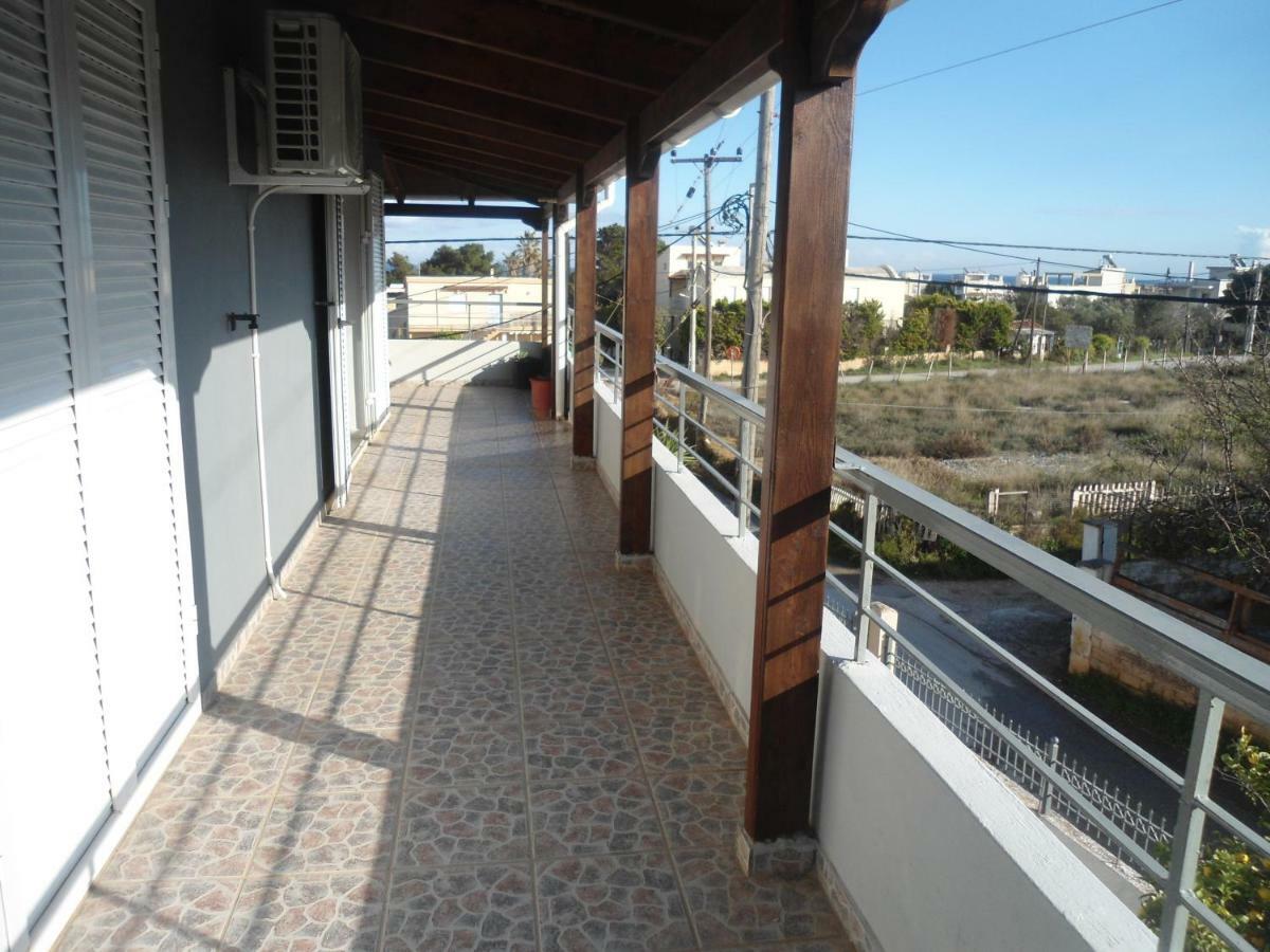 Sunny Apartment 15 Min From Airport And Sea Артеміда Екстер'єр фото